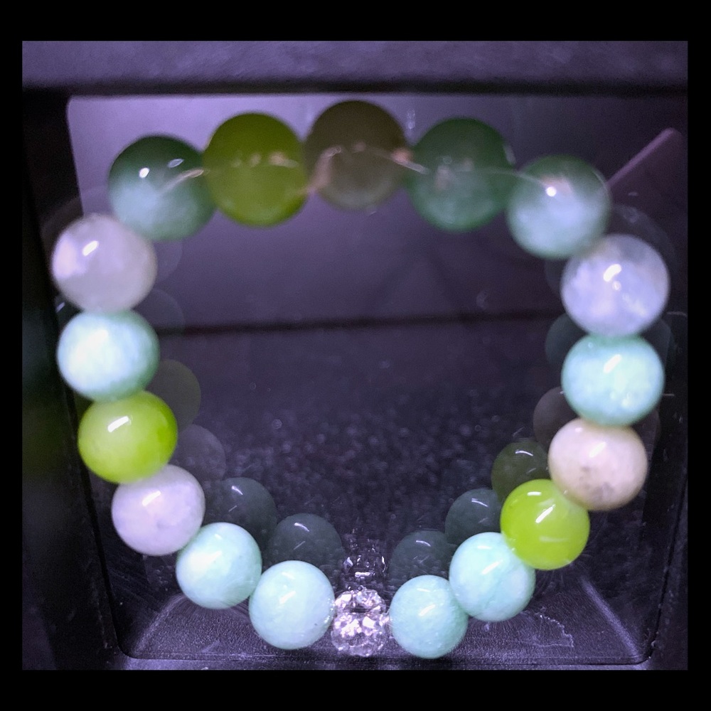 Glass Bead Bracelet